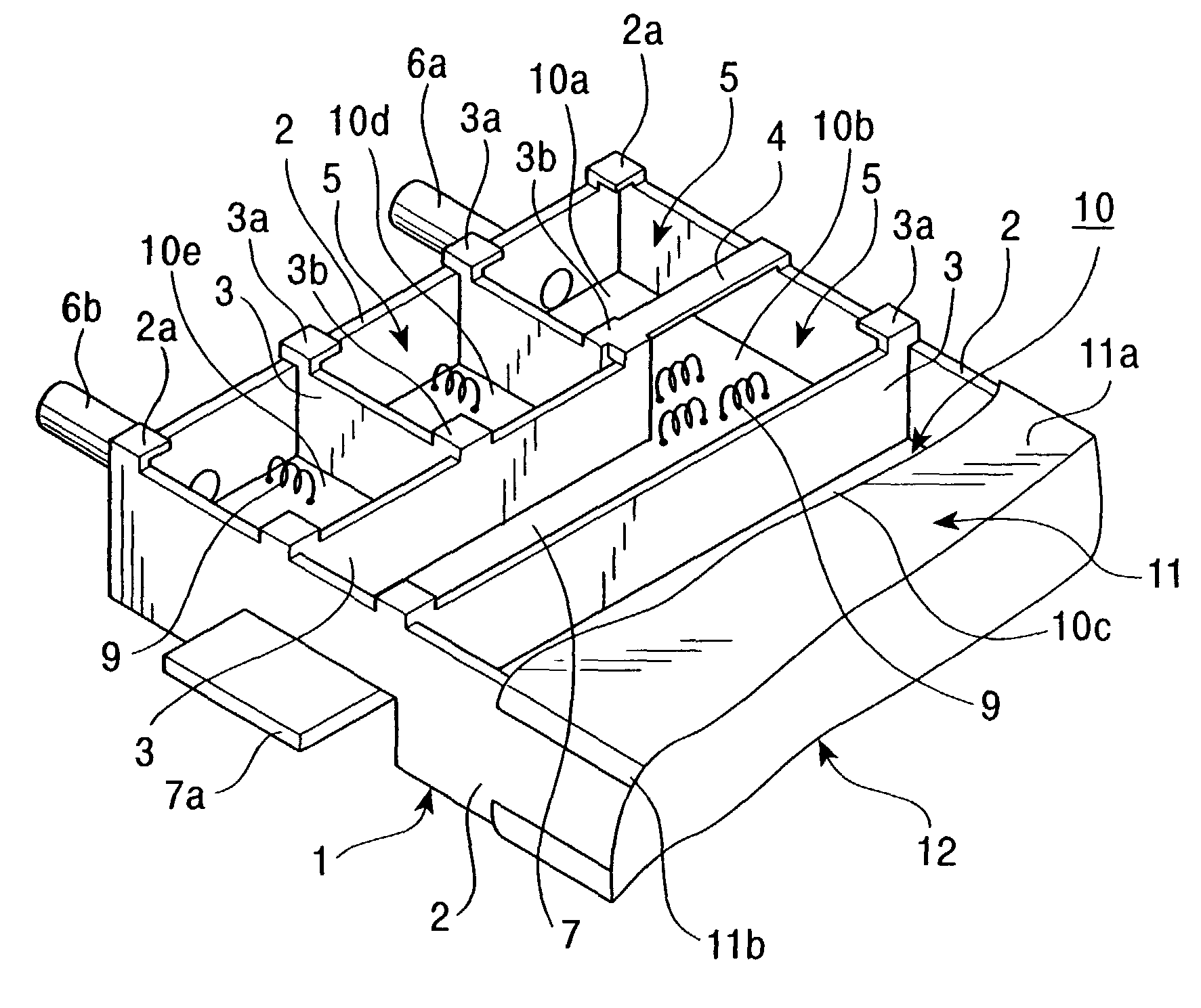 Small tuner unit having shielding effect