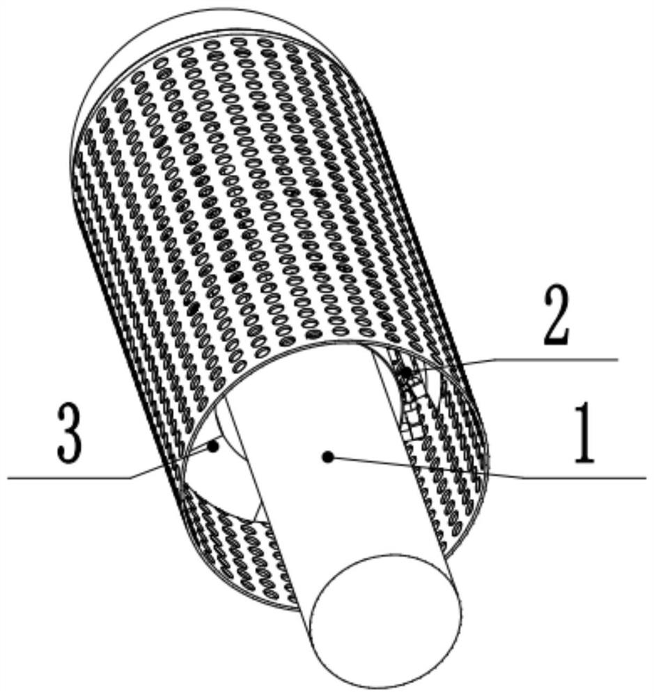 Dual-purpose device for anesthesia and anti-inflammation of birth canal for gynaecology and obstetrics