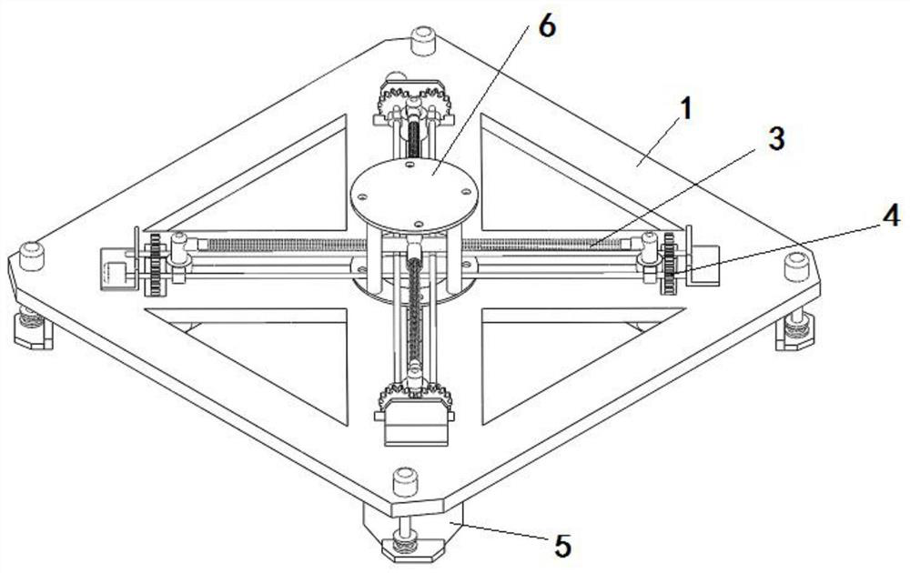 Substrate taking mechanism capable of preventing glass substrate from deforming