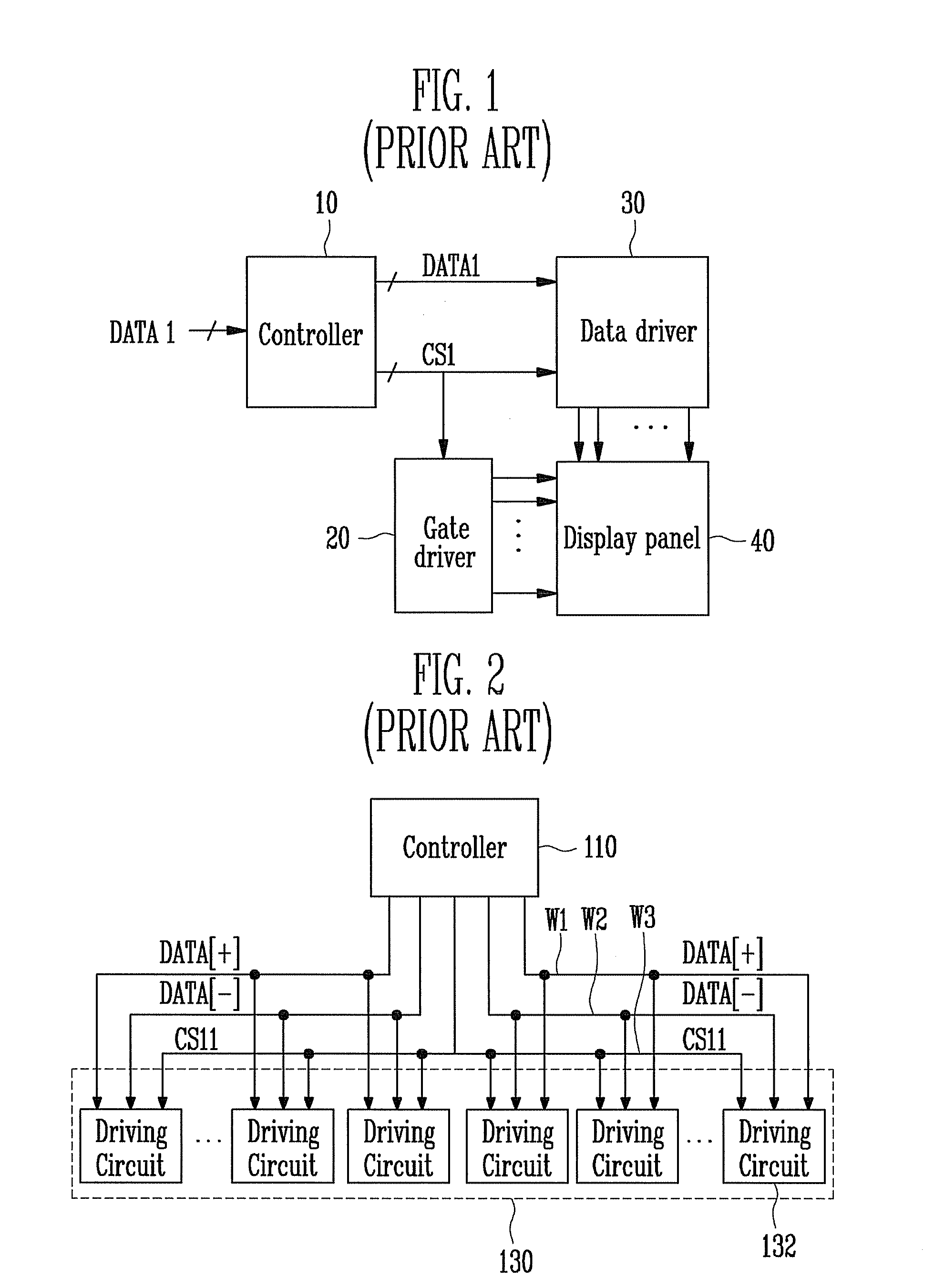 Differential signaling system and flat panel display with the same