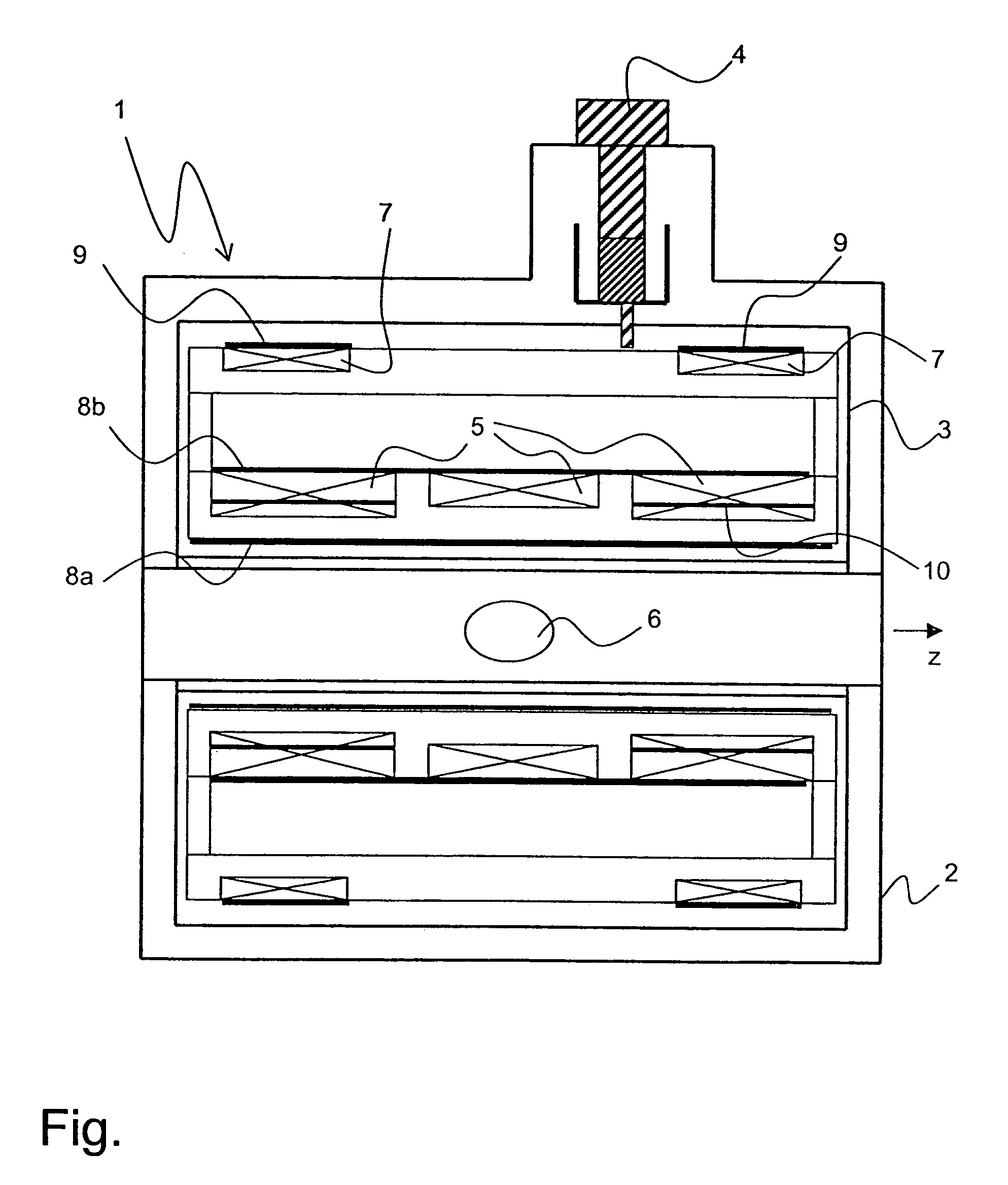 Additional fringe field shield for a superconducting magnet coil system