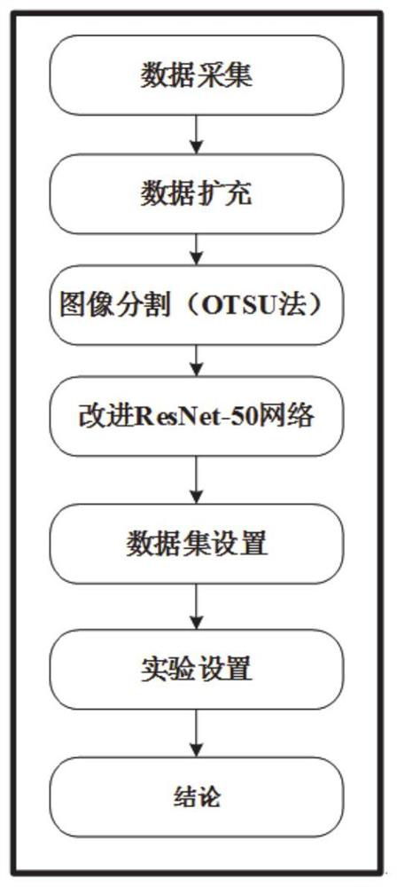 Apple grading method and system based on residual network