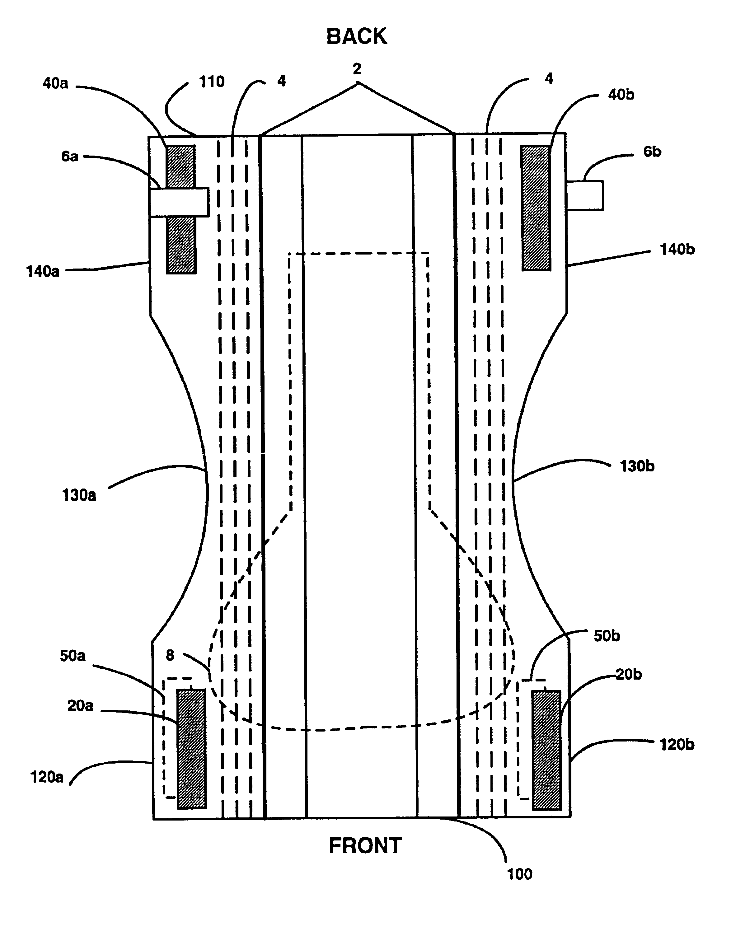 Absorbent article with friction-inducing substances and methods for preparing same