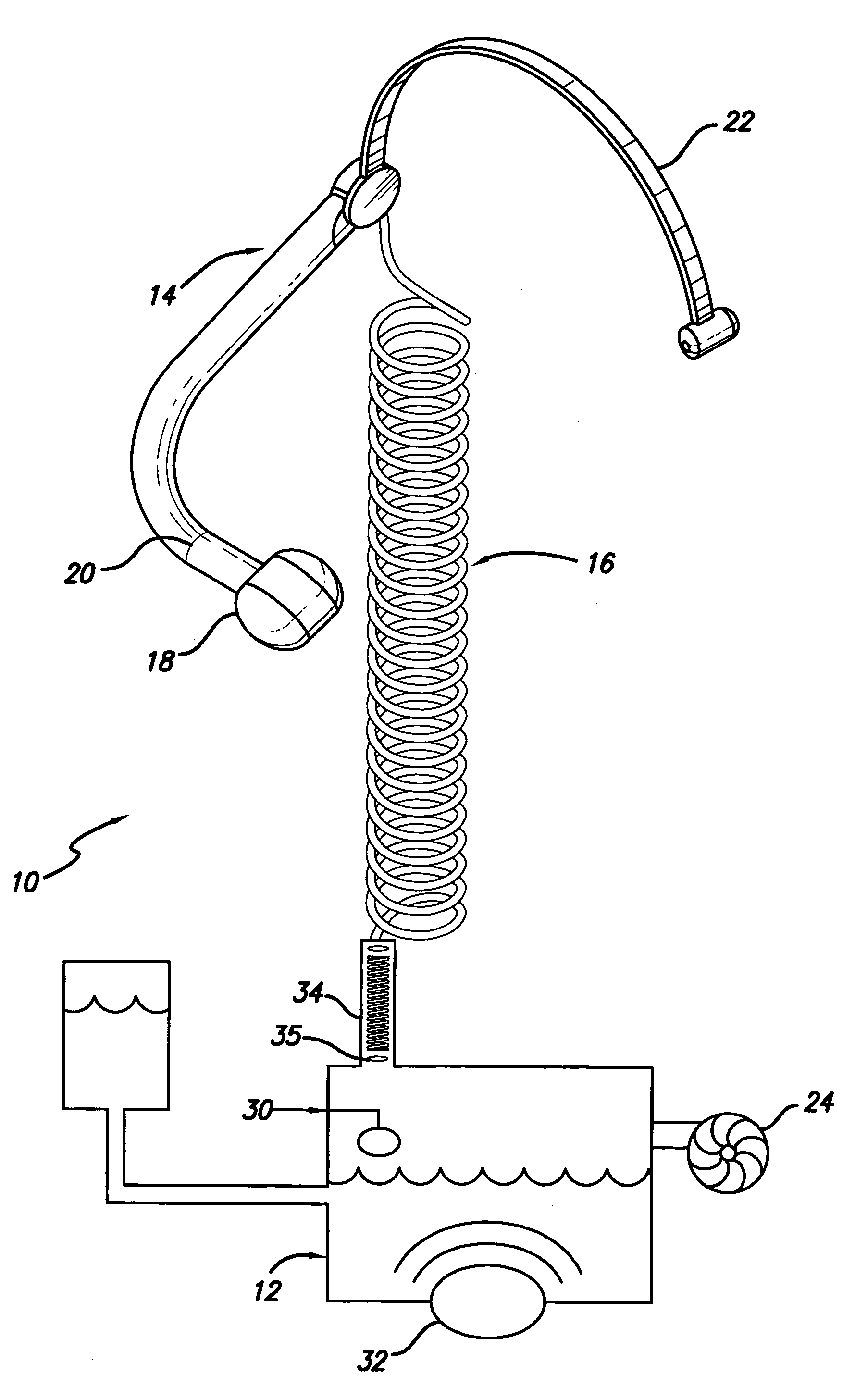 Method and apparatus for defending against naso-pharyngeal viral attacks