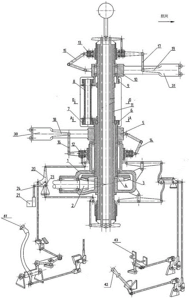 Coaxial double-rotor-wing system of aircraft