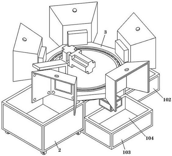 An infection-free nucleic acid detection device based on an intelligent robot