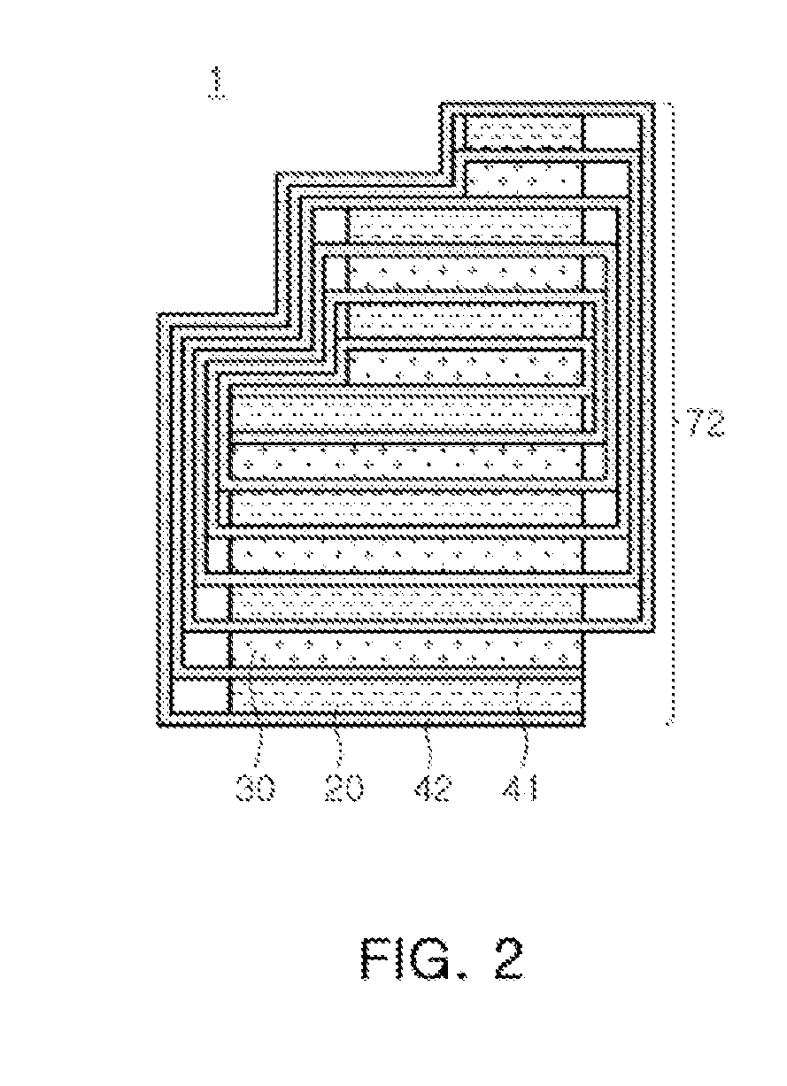 Electrode assembly having step, battery cell, battery pack and device including the same