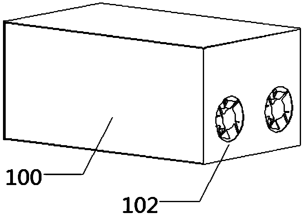 Reverse-flow type double-air-channel cooling system for energy storage module