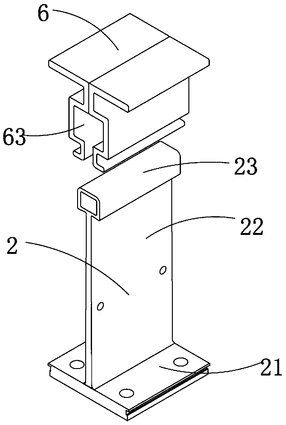 Roofing system fixing seat and roofing system adopting same