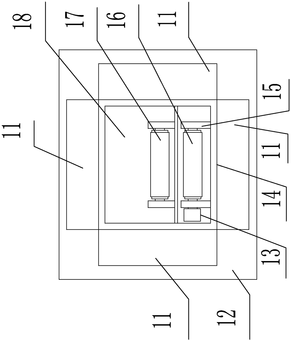 A vacuum aluminum plating machine