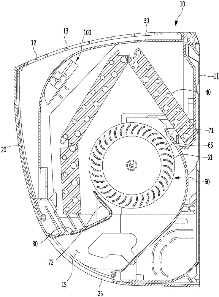 Device for measuring floating micro-organisms