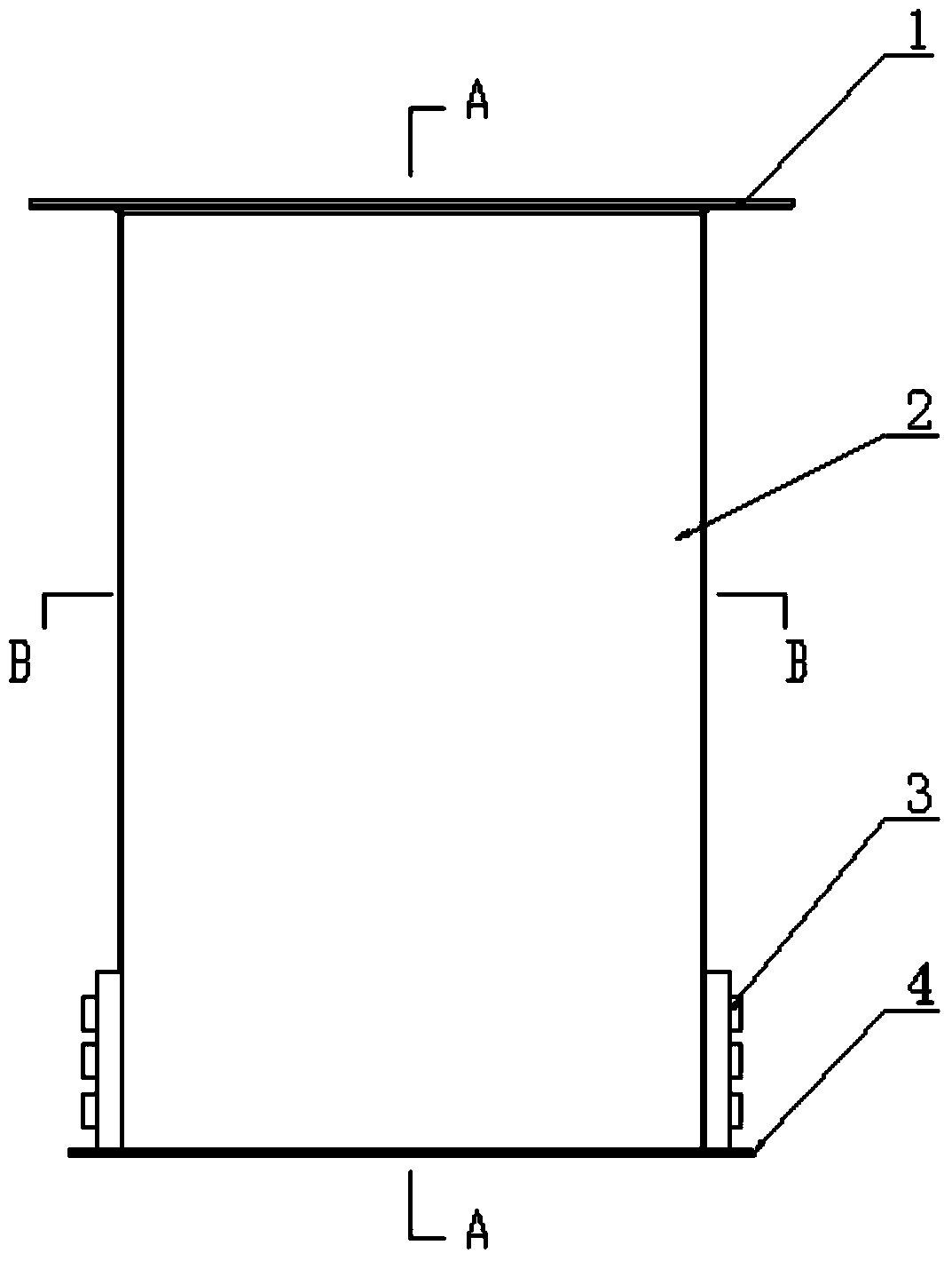 Catalytic combustion bed furnace core structure with heater