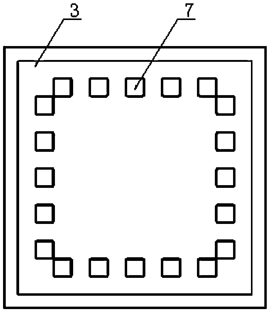 Catalytic combustion bed furnace core structure with heater