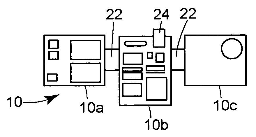 Voice activated distance measuring device