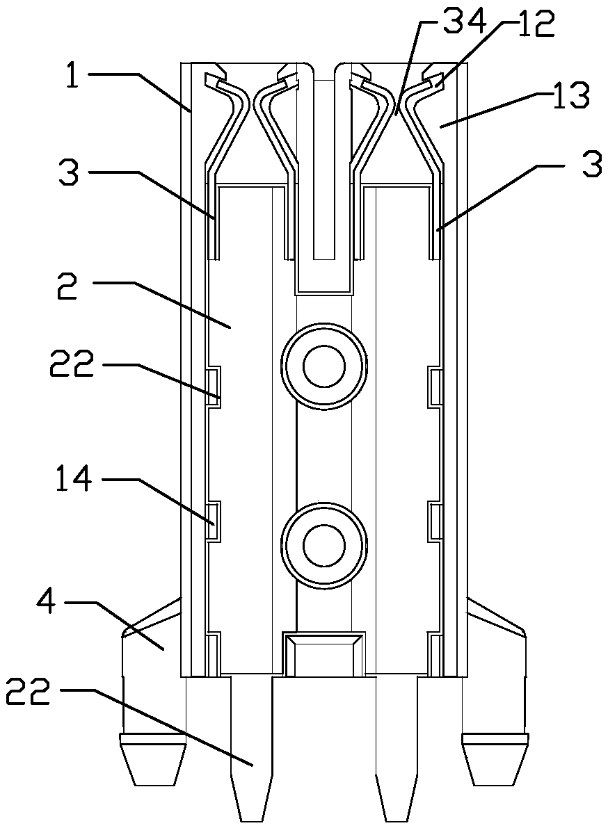 A single-phase electronic intelligent electric meter plug-in device