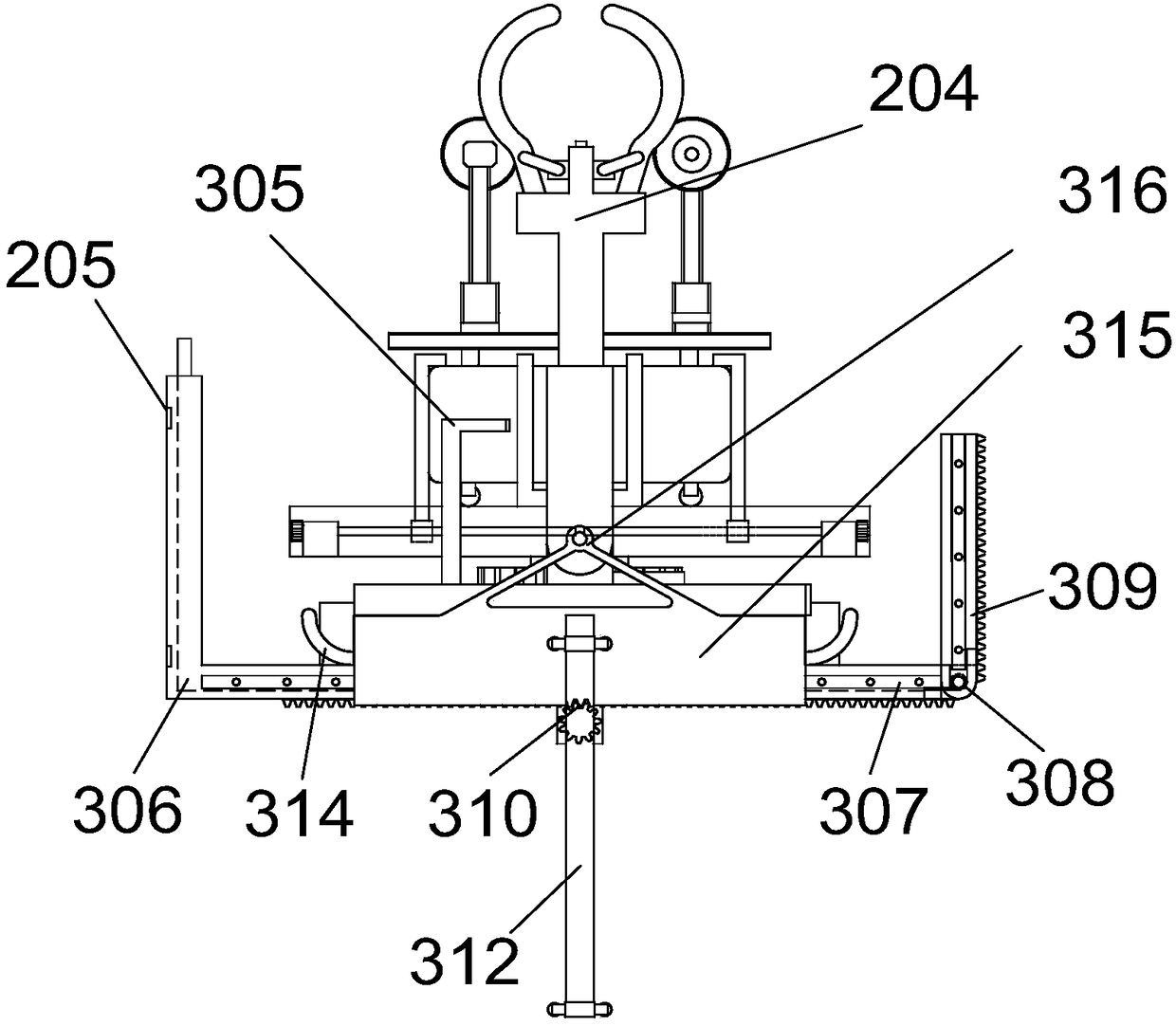 An autonomous on-line and off-line device for a live-line working robot