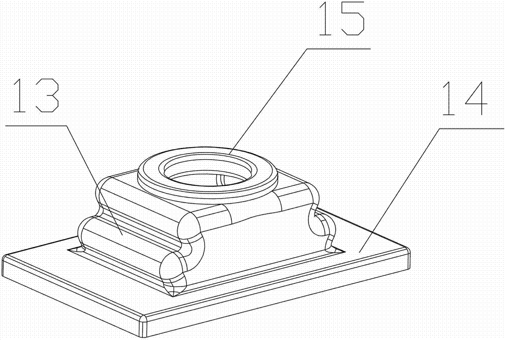 Novel waterproof rocker switch