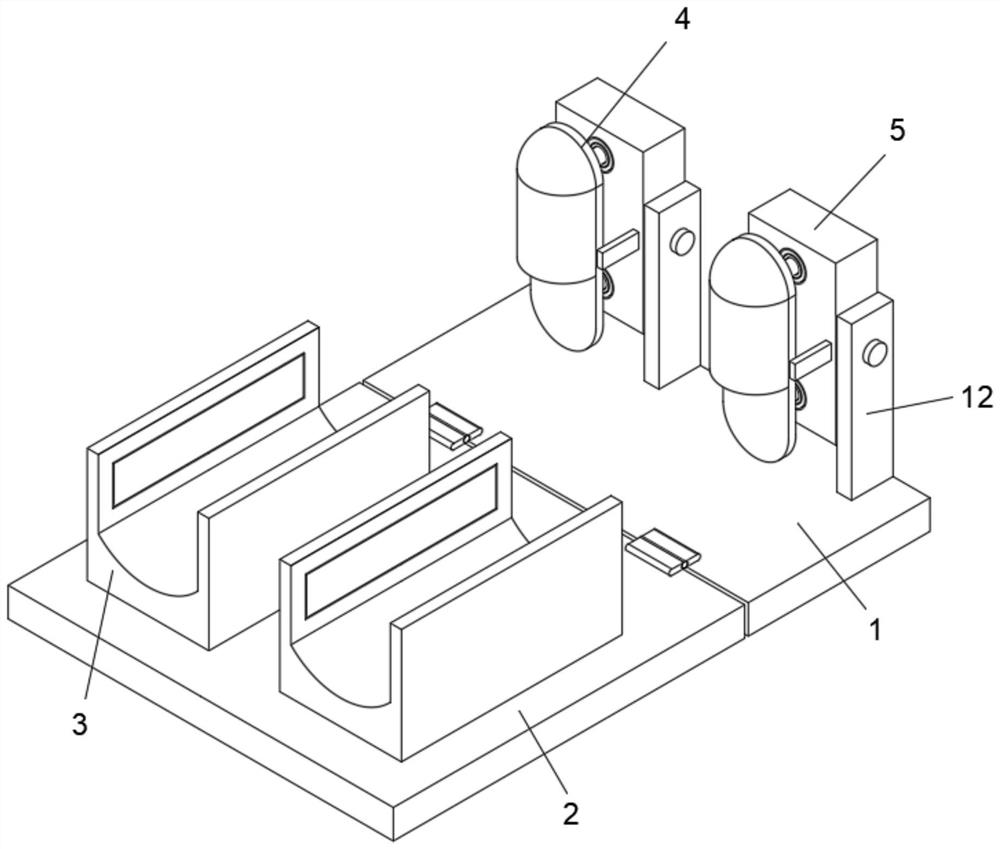 Device for preventing deep venous thrombosis of lower limbs of old people and use method of device