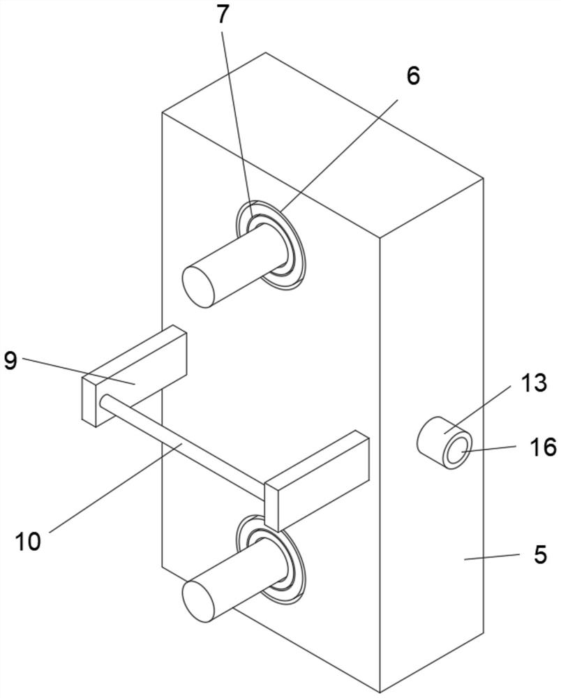 Device for preventing deep venous thrombosis of lower limbs of old people and use method of device