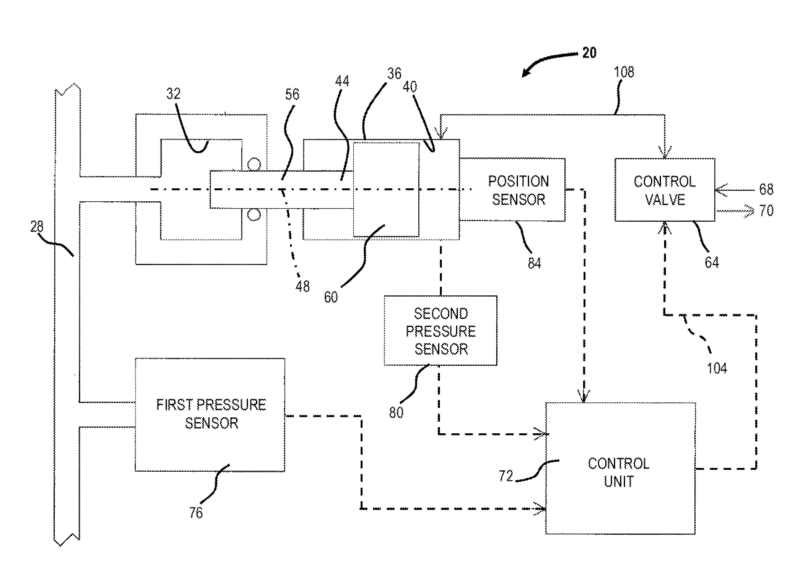 Method of dampening pressure pulsations in a working fluid within a conduit