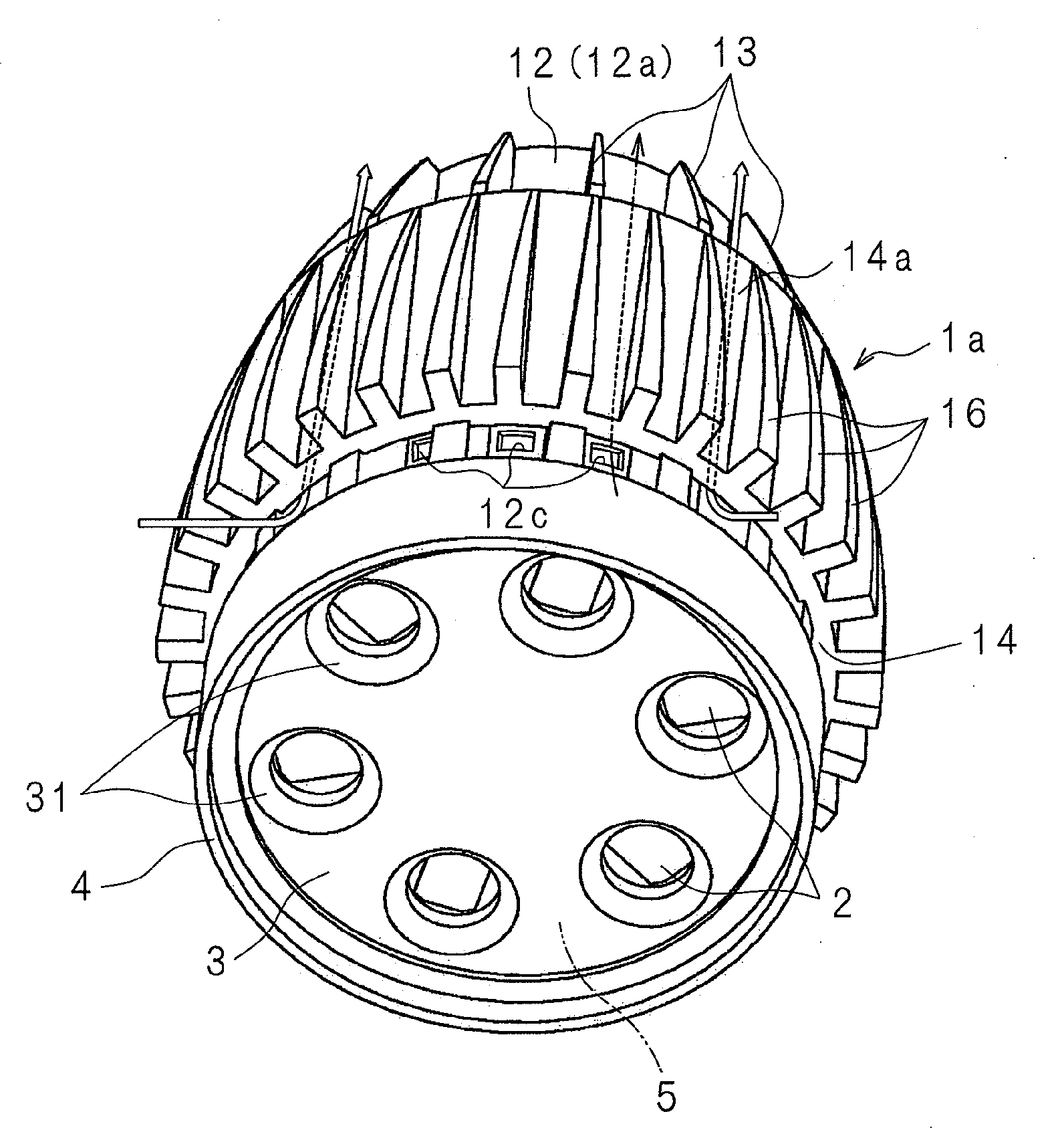 Heat dissipation device and lighting device