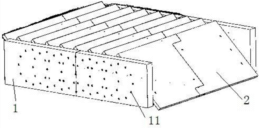 Angle-changeable wave-absorbing model provided with a plurality of continuous slope-climbing type wave-absorbing plates, and experiment system