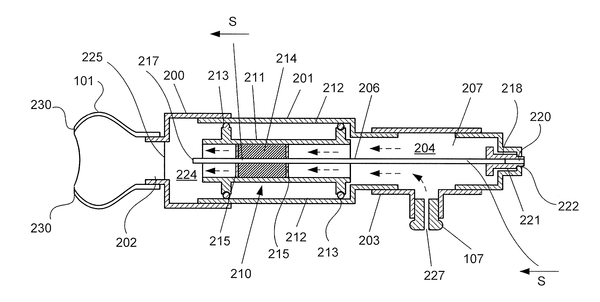 Field olfactometer with differential flow-based dynamic dilution