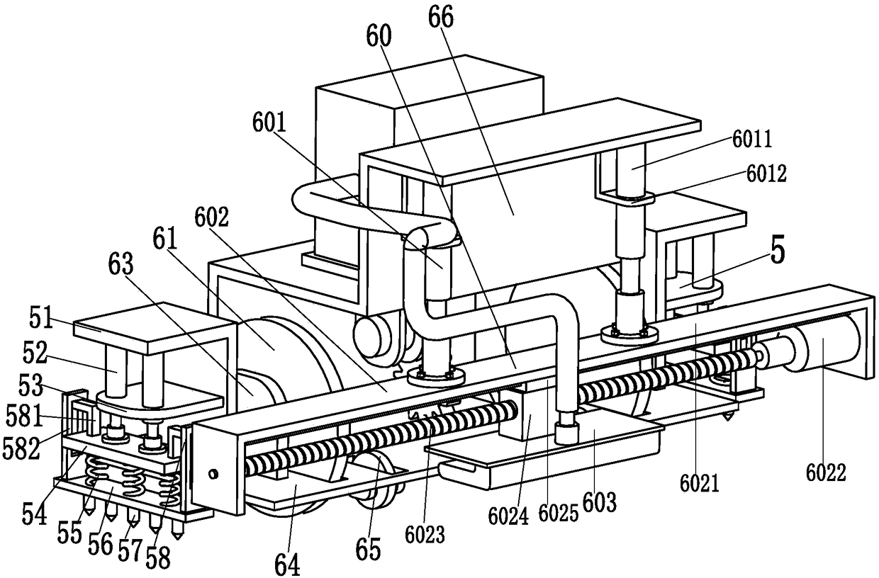 An intermittent automatic dust removal equipment for new energy vehicle three-dimensional garage