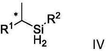 Chirality dihydrogen silane compound and synthetic method and application thereof