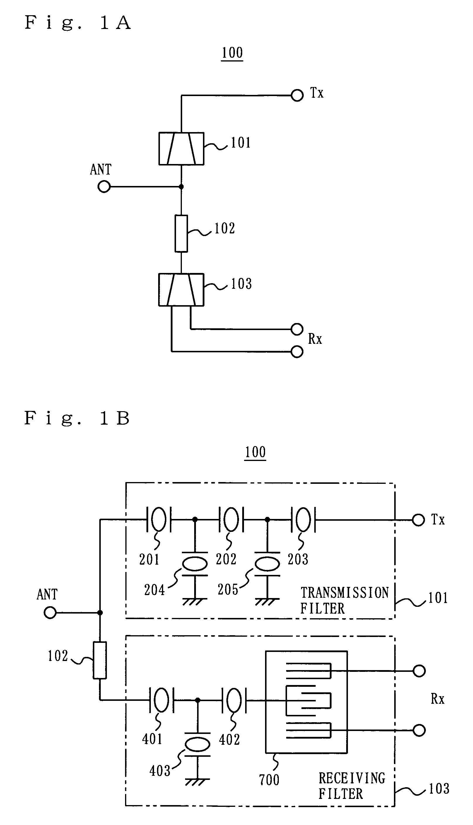 Antenna duplexer, and RF module and communication apparatus using the same