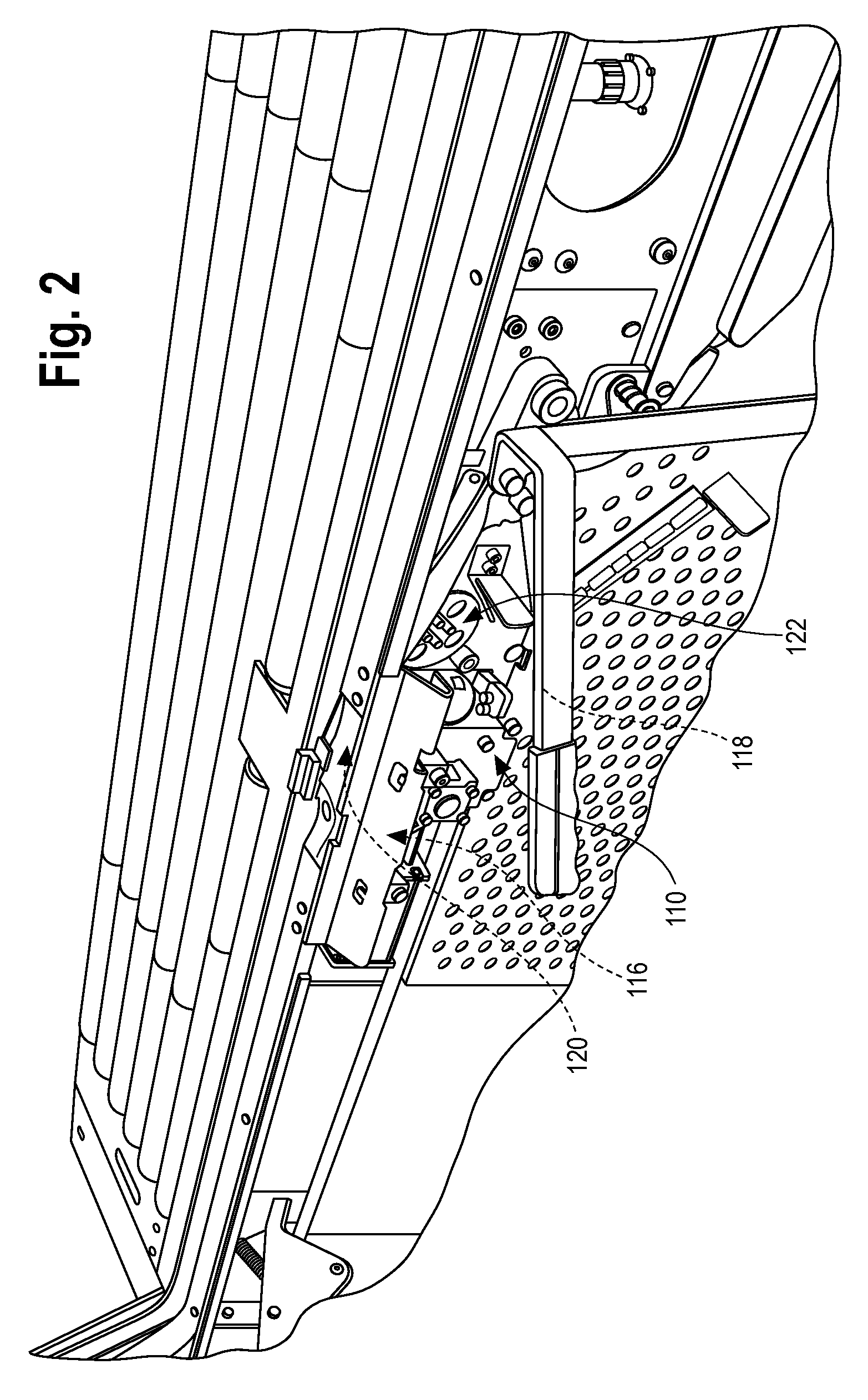 Tension control system and method for tensioning a strapping material around a load in a strapping machine