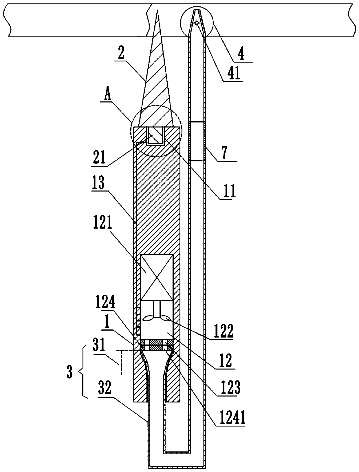 A device for artistic sculpture