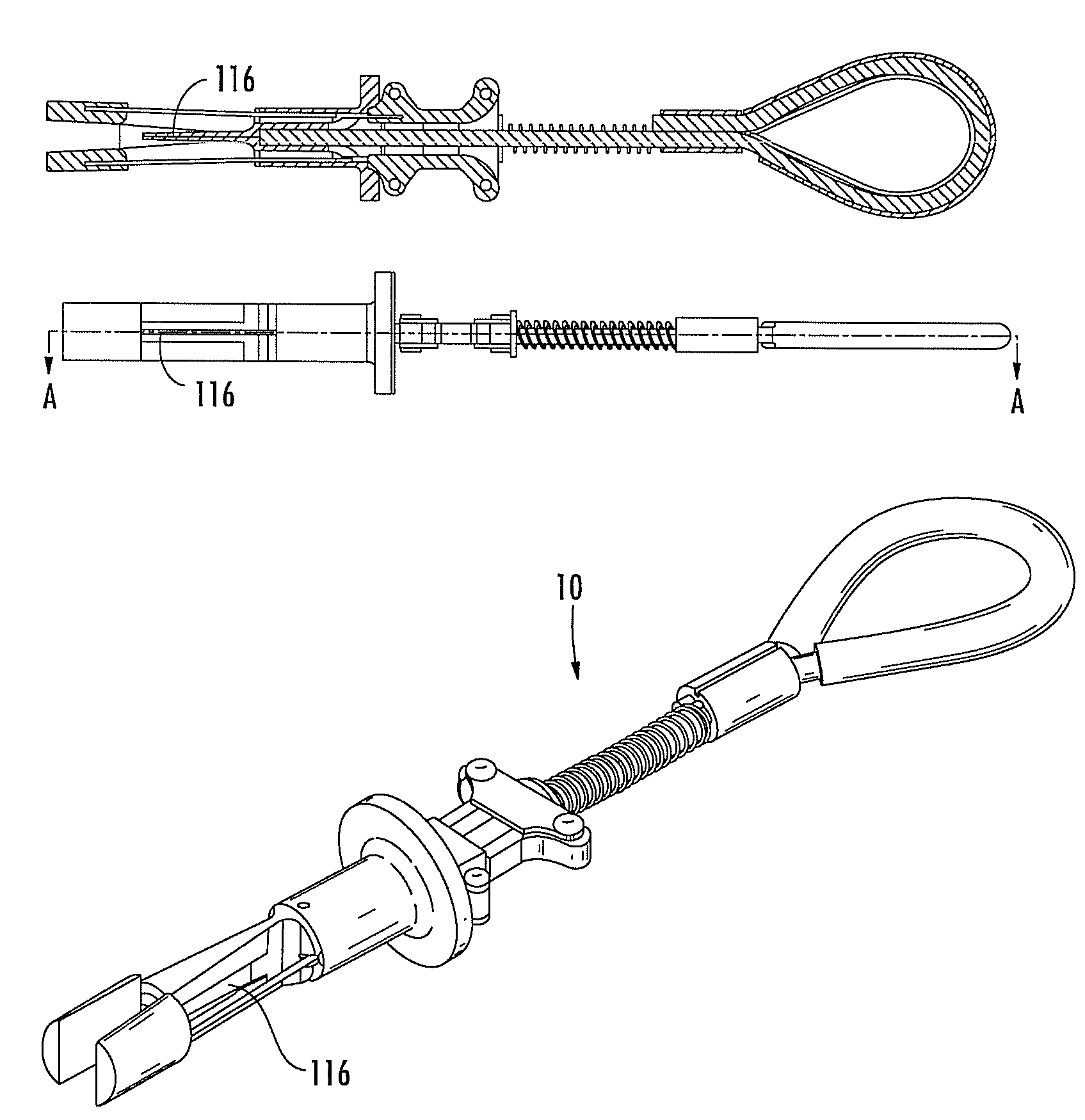 Expansible hole anchor