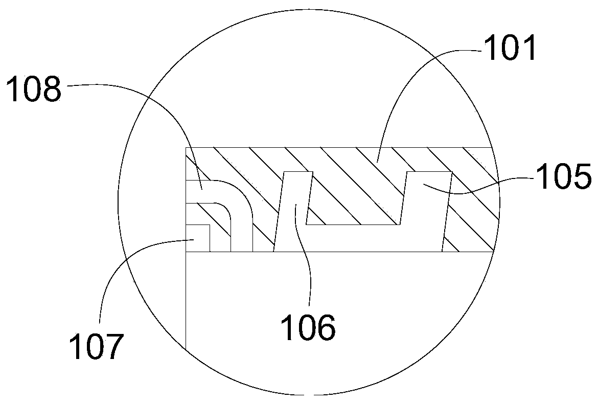 Heat-insulated aluminum alloy door and window