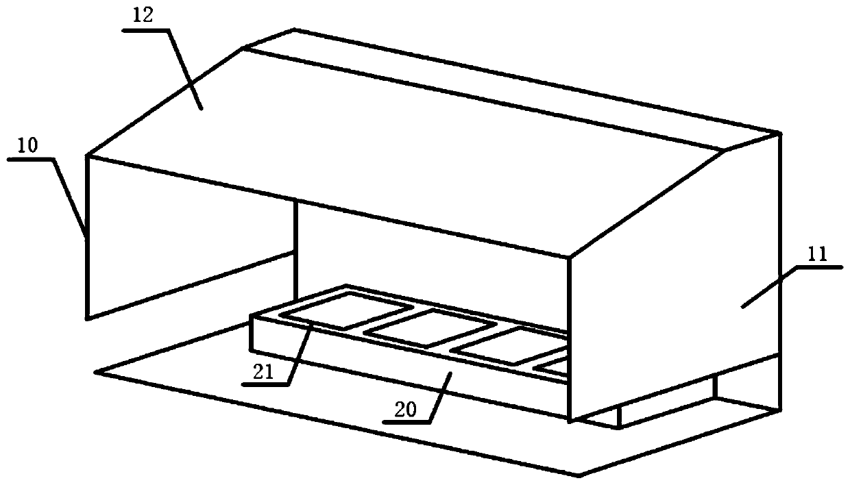 Self-adaptive water mist dust removal system for casting workshop