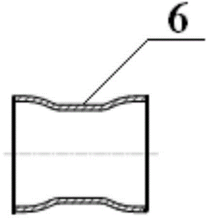 Irregularly-shaped thin-walled bushing dismounting tool