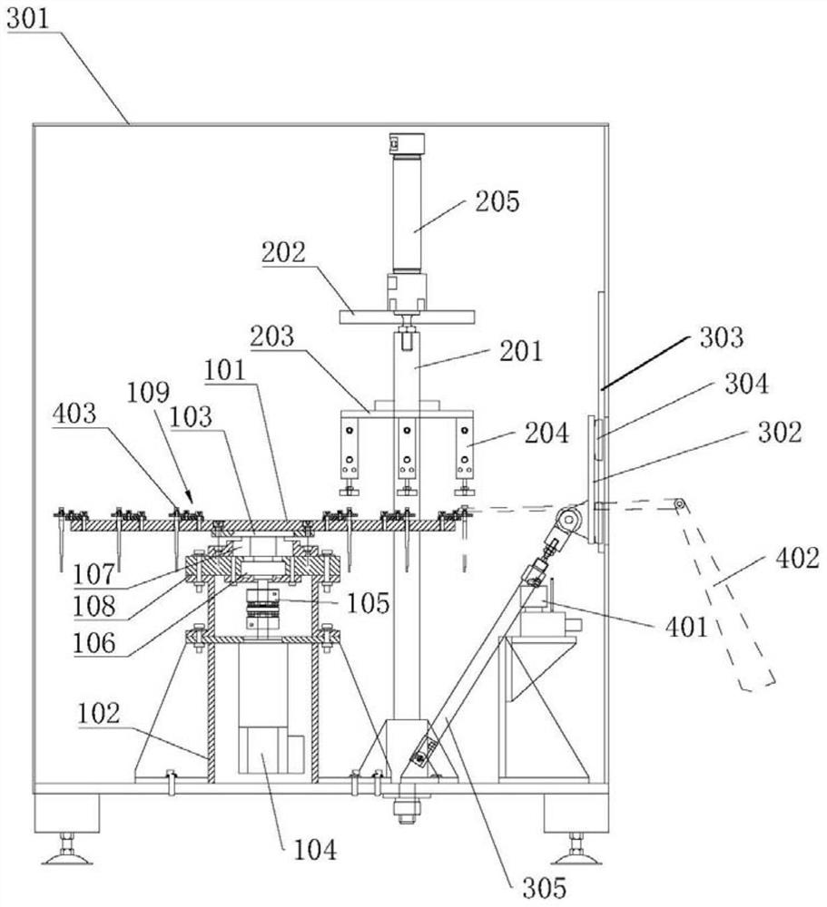 A planter tool magazine for realizing automatic tool change and automatic tool change method