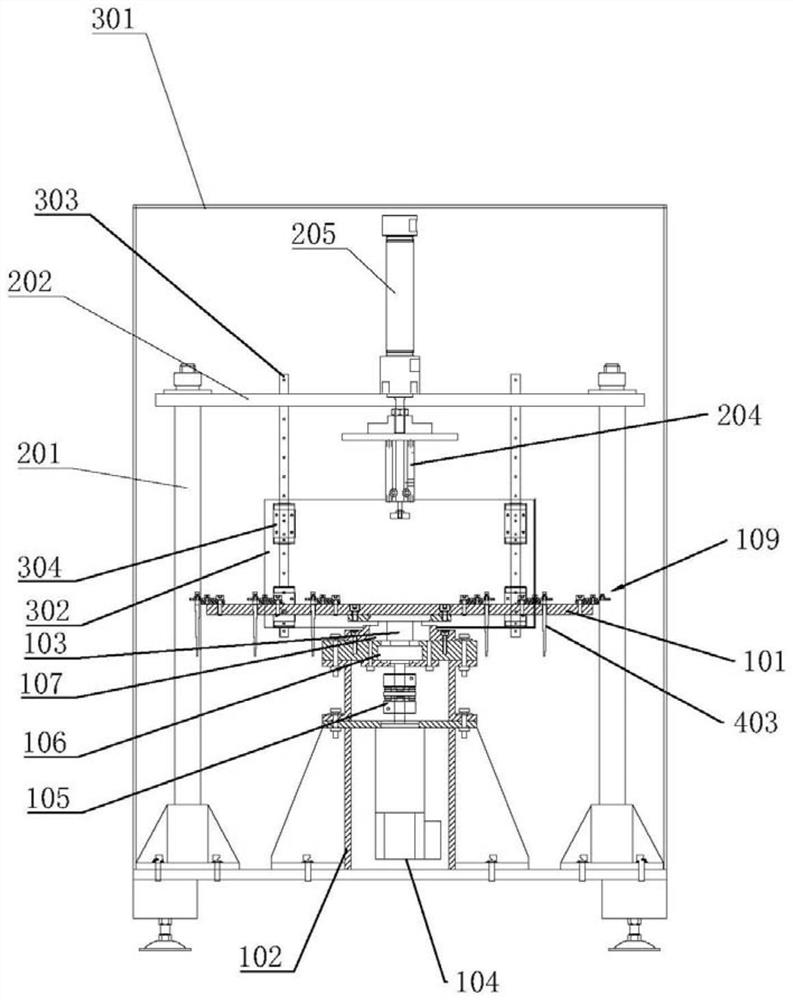 A planter tool magazine for realizing automatic tool change and automatic tool change method