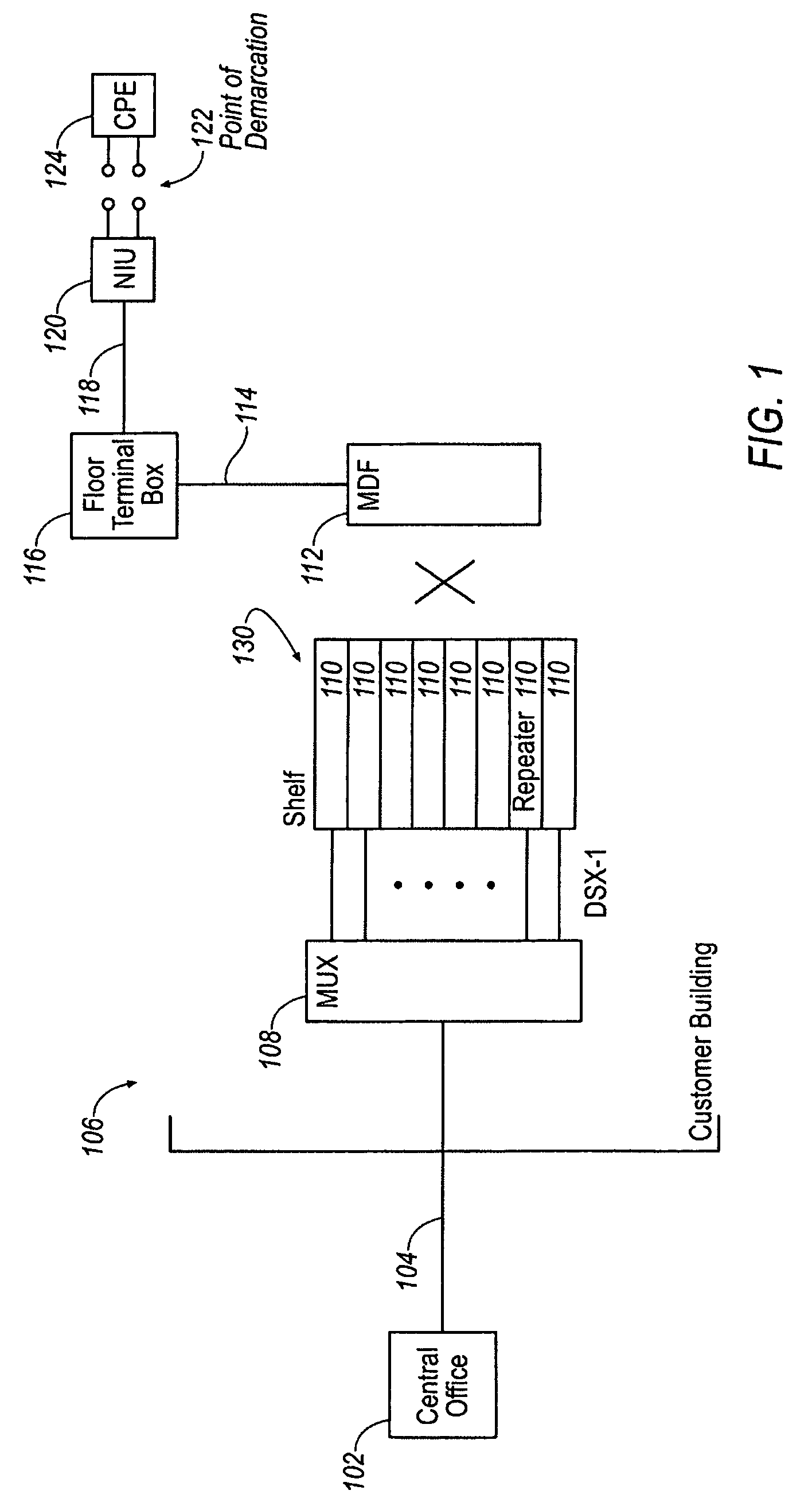 Terminal extension repeater