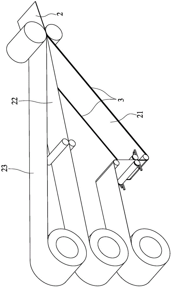 Coil-type filter membrane assembly and manufacturing method thereof