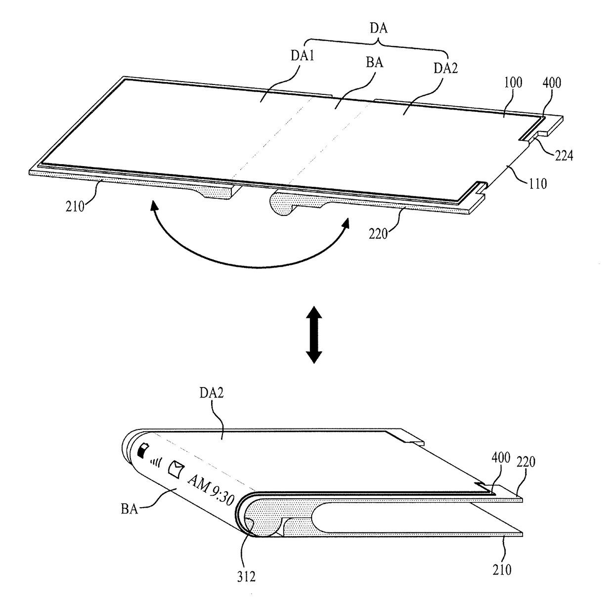 Foldable display apparatus