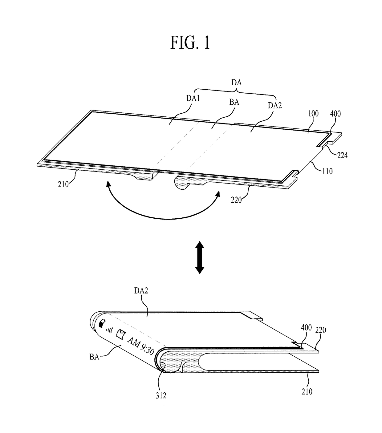 Foldable display apparatus