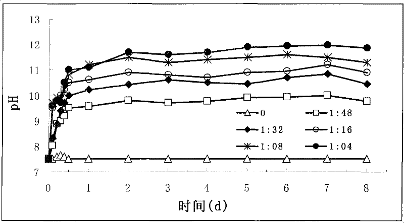 Biodegradation method of methyl tert-butyl ether in ground water