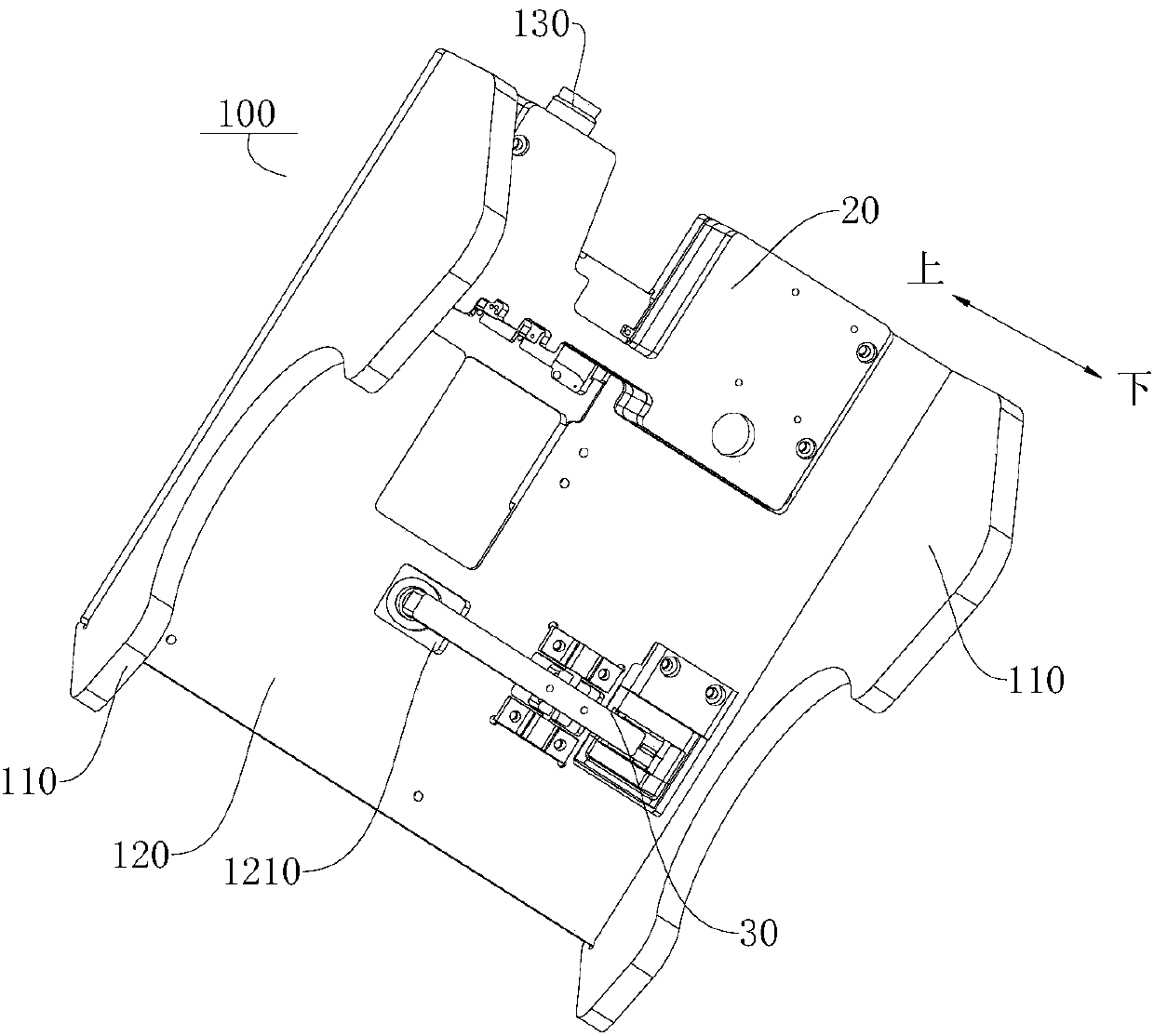 Testing tool for display screen of electronic device