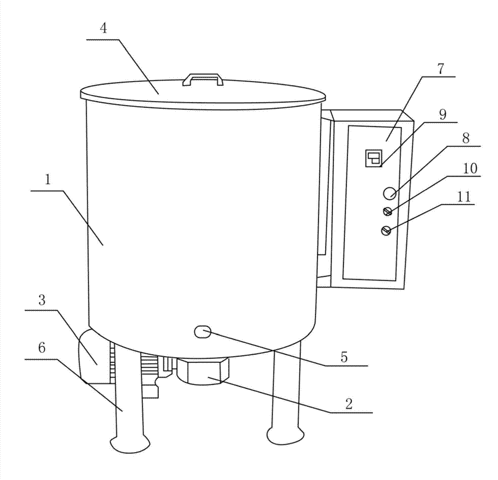 Chocolate thermal-insulation cylinder