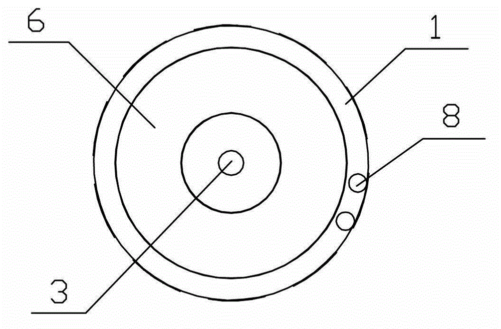 Numerical word wheel of direct-reading gage