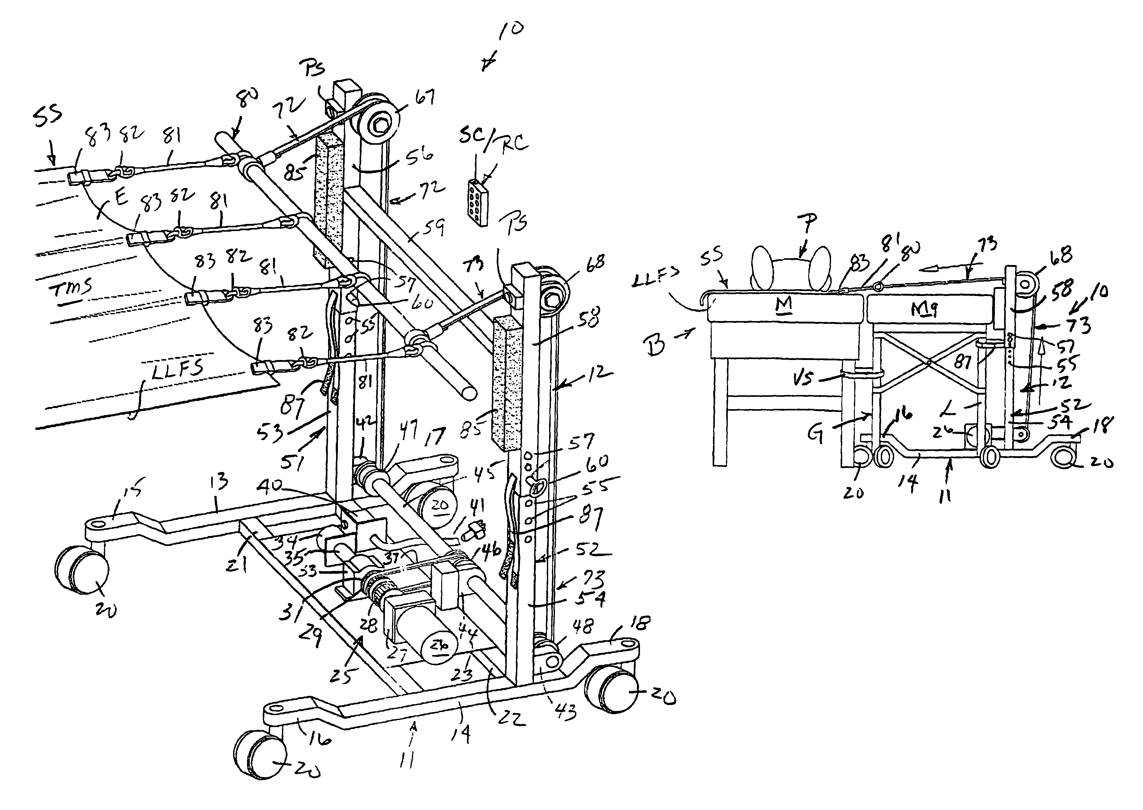 Patient transfer device