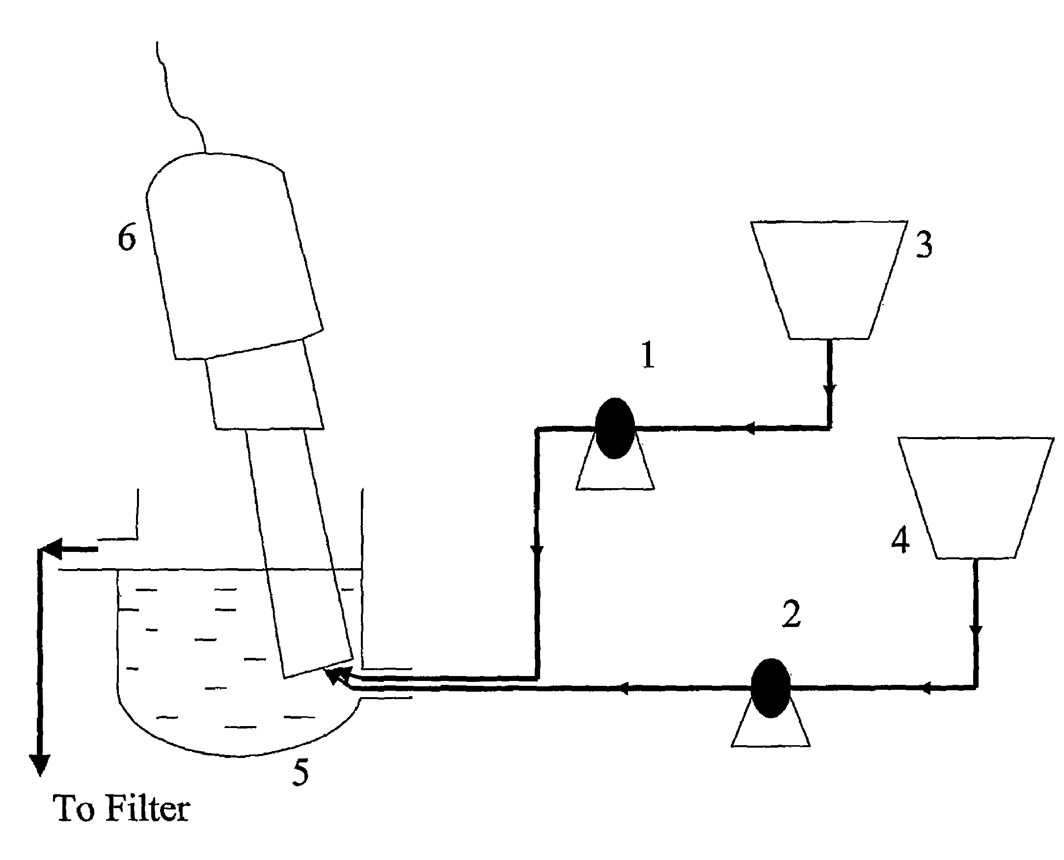 Apparatus and process for preparing crystalline particles