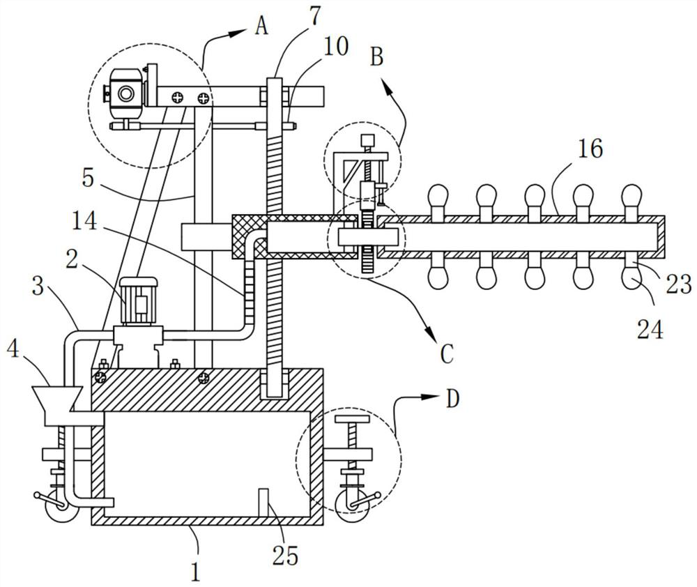 Milk feeding device for goats