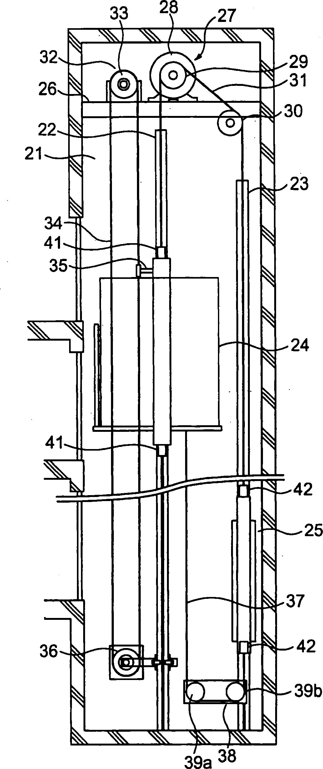 Elevator apparatus